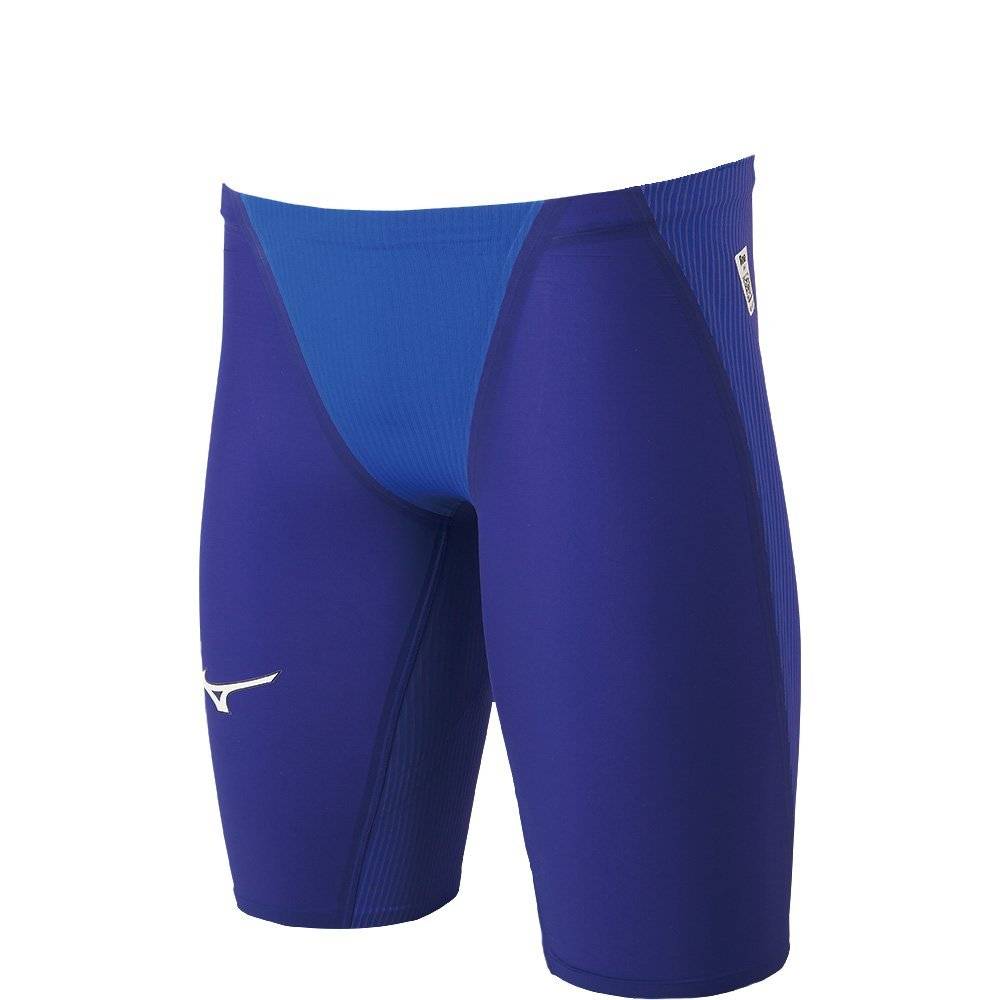 Mens Mizuno GX-Sonic IV Sprinter Technical Swimsuit Blue/Orange Philippines (BPDWEY460)